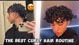 the BEST curly hair routine (for everyone)