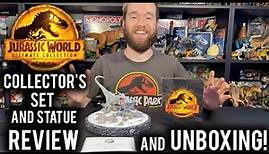 Jurassic World ULTIMATE COLLECTION Set with BLUE & BETA STATUE! 4K Unboxing & Review