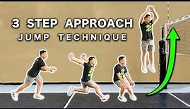 3 Step Approach Jump Technique | How To Jump Higher