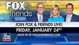 Join FOX & Friends Live Audience