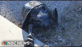 Stolen Jackie Robinson statue found burned and dismantled