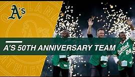 The Athletics celebrate 50 years in Oakland