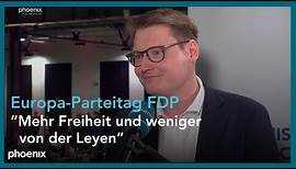 Europa-Parteitag FDP: Interview mit Moritz Körner, 28.01.24