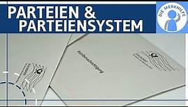 Parteien & Parteiensystem in Deutschland einfach erklärt - Entstehung, Aufgaben & Funktionen