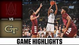 Alabama A&M vs. Georgia Tech Game Highlights | 2023-24 ACC Men’s Basketball