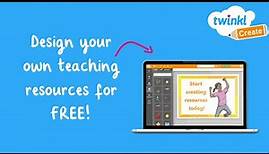 Twinkl Create | Easily Customizable Teaching Resources | Make Your Own