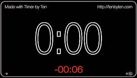 1 minute timer countdown full screen