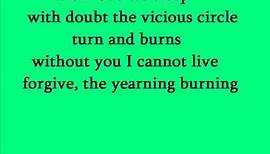 Pattie Smith - Because The Night Original Lyrics