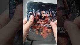 Doctor Strange in the Multiverse of Madness dvd unboxing