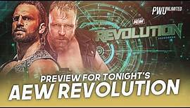 Preview For Tonight's AEW Revolution Pay-Per-View