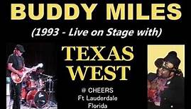 BUDDY MILES Live with Texas West (1993) VG+ audio