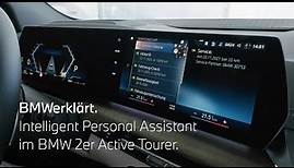 BMWerklärt. BMW Intelligent Personal Assistant.