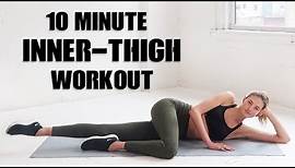 10 MIN INNER THIGH Model Workout | Tone & Tighten without Equipment | Sanne Vloet