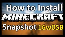How to Install & Download 1.12 Pre release & All Minecraft Snapshots Versions - Beta - Alpha