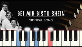 Bei Mir Bistu Shein (MIDI + synthesia tutorial + piano sheets)