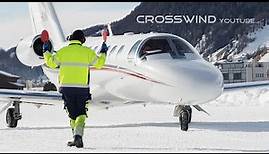 Engadin Airport Action | Snowy Plane-Spotting 02.01.2022