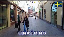 Linköping - Virtual Walking Tour in 4K - April 2023 - Sweden
