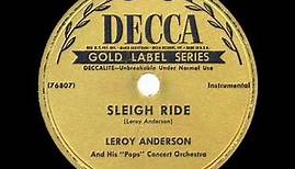 1950 version: Leroy Anderson - Sleigh Ride