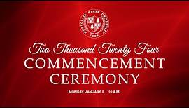 Montclair State University 2024 Commencement Ceremony