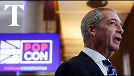 Nigel Farage criticises Conservatives at PopCon launch