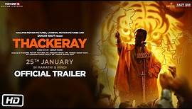 Thackeray | Official Trailer | Nawazuddin Siddiqui, Amrita Rao | Releasing 25th January