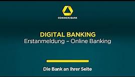 Erstanmeldung im Online Banking - am Computer