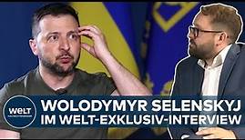 EXKLUSIV: Kampf um Ukraine - Wolodymyr Selenskyj im Interview mit Paul Ronzheimer | WELT Interview