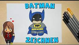 Batman einfach malen für Kinder | ab 9 Jahren | Malen mit Evi | deutsch