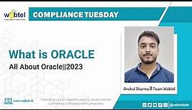 Introduction to Oracle | What is Oracle? Full Explanation