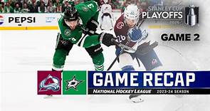 Gm 2: Avalanche @ Stars 5/9 | NHL Highlights | 2024 Stanley Cup Playoffs