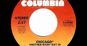 1976 HITS ARCHIVE: Another Rainy Day In New York City - Chicago (stereo 45)