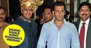 Salman Khan At Honey Bhagnani's Wedding