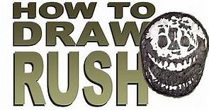 How to draw Rush (Doors)