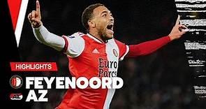 90+2: DESSERS DOET HET WEER! | Highlights Feyenoord - AZ | Eredivisie 2021-2022