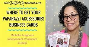 Order Your Paparazzi Accessories Business Cards