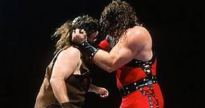 Kane’s fiery in-ring debut against Mankind: WWE Survivor Series 1997