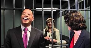 Terrence Howard and Alana De La Garza are thrown behind bars
