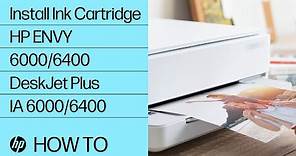 Replace Ink Cartridges | HP ENVY 6000, ENVY 6055, Pro 6400, DeskJet Plus IA 6000 6400 Printers