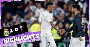 Real Madrid 2-0 Celta De Vigo | HIGHLIGHTS | LaLiga 2022/23