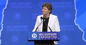 U.S. Sen. Jeanne Shaheen speaks at NH Democratic Party Convention