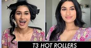 T3 VOLUMIZING HOT ROLLERS *hair tutorial and review*