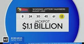$1.1 billion Mega Millions winning numbers announced