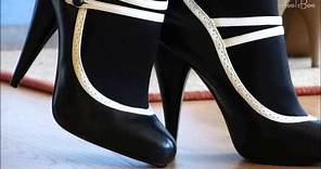 Snapshot #17 - Black 'n' White Mary Janes Style High Heels