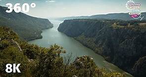 Djerdap National Park: The most impressive views of the Danube & more- Danube Trail of Serbia-VR 360