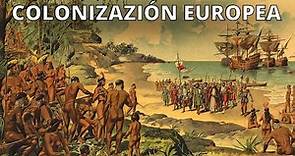 La colonización europea de América (vikingos, españoles y portugueses)