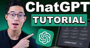 ChatGPT Tutorial: How to Use Chat GPT For Beginners 2024