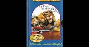 Between The Lions-The Roar That Makes Them Run (2003 VHS)