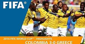 Colombia v Greece | 2014 FIFA World Cup | Match Highlights