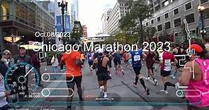 [Chicago Marathon2023@Oct.08/2023] Full Course Recap【シカゴマラソン2023＠2023/10/08】全コースノーカット (1080p60)