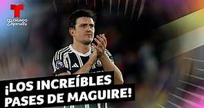 Harry Maguire recuperó el toque con estos magistrales pases | Premier League | Telemundo Deportes